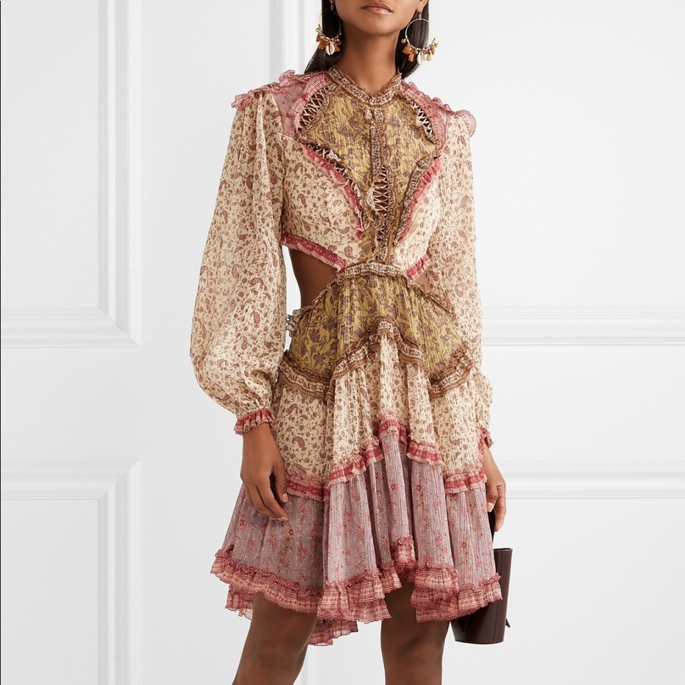 ZIMMERMANN Resort 19 Open Back Dress - Size 1